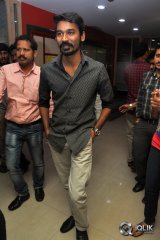 Dhanush at Radio Mirchi For Anekudu Movie Promotions